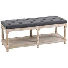 HOMCOM 2-Tier Bed End Bench