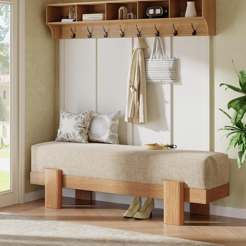 Inch modern upholstered - 55-inch,