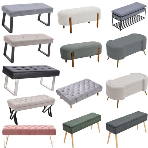 Chesterfield bed end stool - chesterfield,