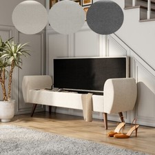 Large Upholstered Bed End