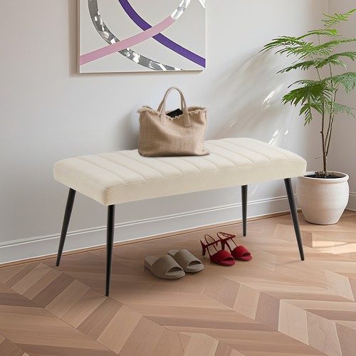 Upholstered footstool hallway - upholstered,