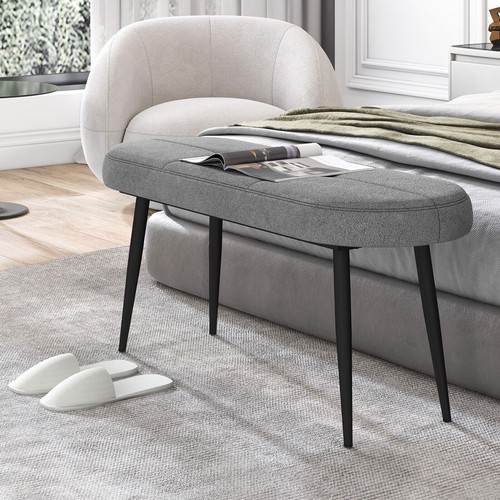 Upholstered end bed - upholstered, bench