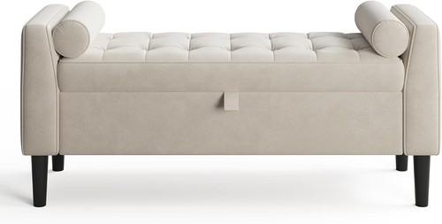 Storage ottoman bench - storage,