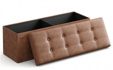 SONGMICS Storage Ottoman Bench