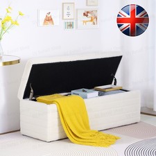 45" Upholstered Storage