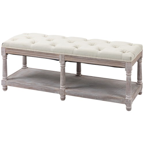 Homcom tier bed end bench - homcom,