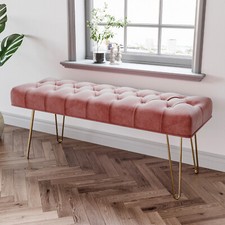 Entryway Bench Modern Ottoman