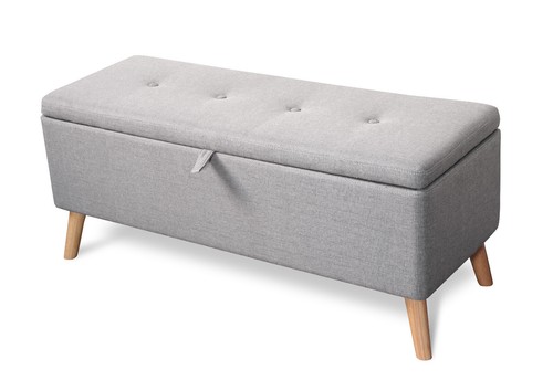 Prado grey fabric - grey,