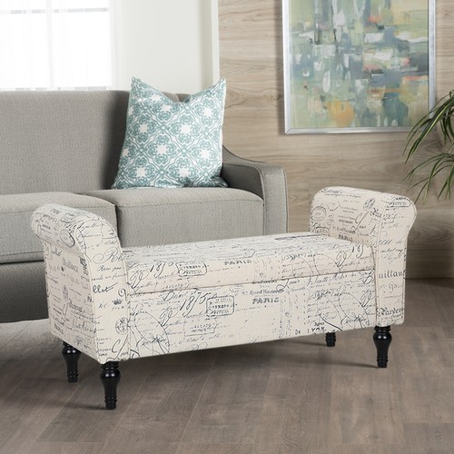 Vintage printed upholstered - vintage,